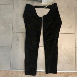 Congress Leather Suede Riding Chaps